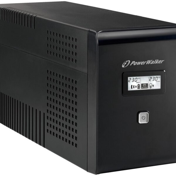 VI 2000 LCD UPS 2000VA/1200W Line-Interactive with 2x  Schuko + 2x IEC outlet