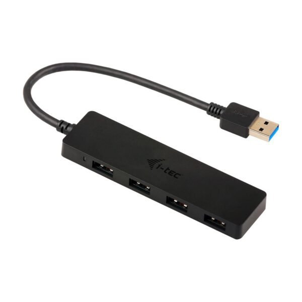 SLIM PASSIVE HUB 4P BLAC  Advance USB 3.0 Slim Passive  Advance USB 3.0 Slim Passive HUB 4 Port, USB 3.0 (3.1 Gen 1) Type-A, USB 3.2