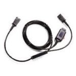 Y-Cable Adapter Trainer -  Headset splitter Y Cable -  Black - Cable