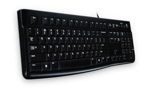 K120 Keyboard, German K120 for Business, Wired,  USB, QWERTZ, Black