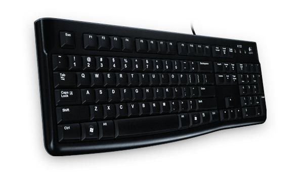 Img_9531644.jpg K120 Keyboard, German K120 for Business, Wired, USB, QWERTZ, Black - Image 1