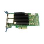 Intel X550 Dual Port 10G  Base-T adapter LP 540-BBRG,  540-BBRG, Internal, Wired, PCI Express, Ethernet, 10000 Mbit/s, Black, Green