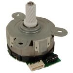 Drum motor (M102) RM1-8358-000CN, Motor,  Metallic,White