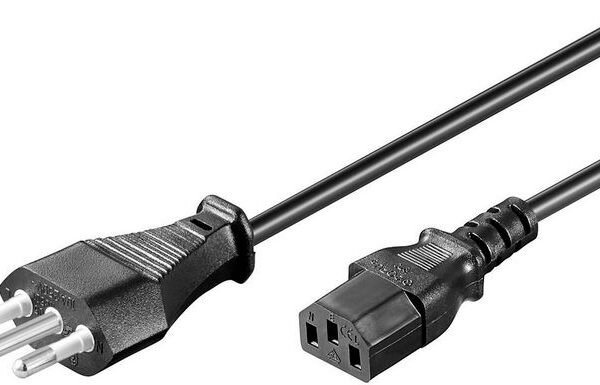 Microconnect PE100450 power cable Black 5 m Power plug type L C13 coupler