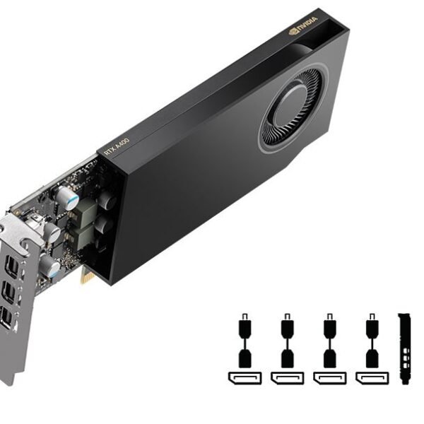 PNY NVIDIA A400 Low Profile OEM Version VCNRTXA400-SB