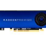 Graphic card AMD Radeon Pro WX 3200 4GB GDDR5, 4x Mini-DisplayPort, 50W, PCI Gen3 x16 (100-506115)