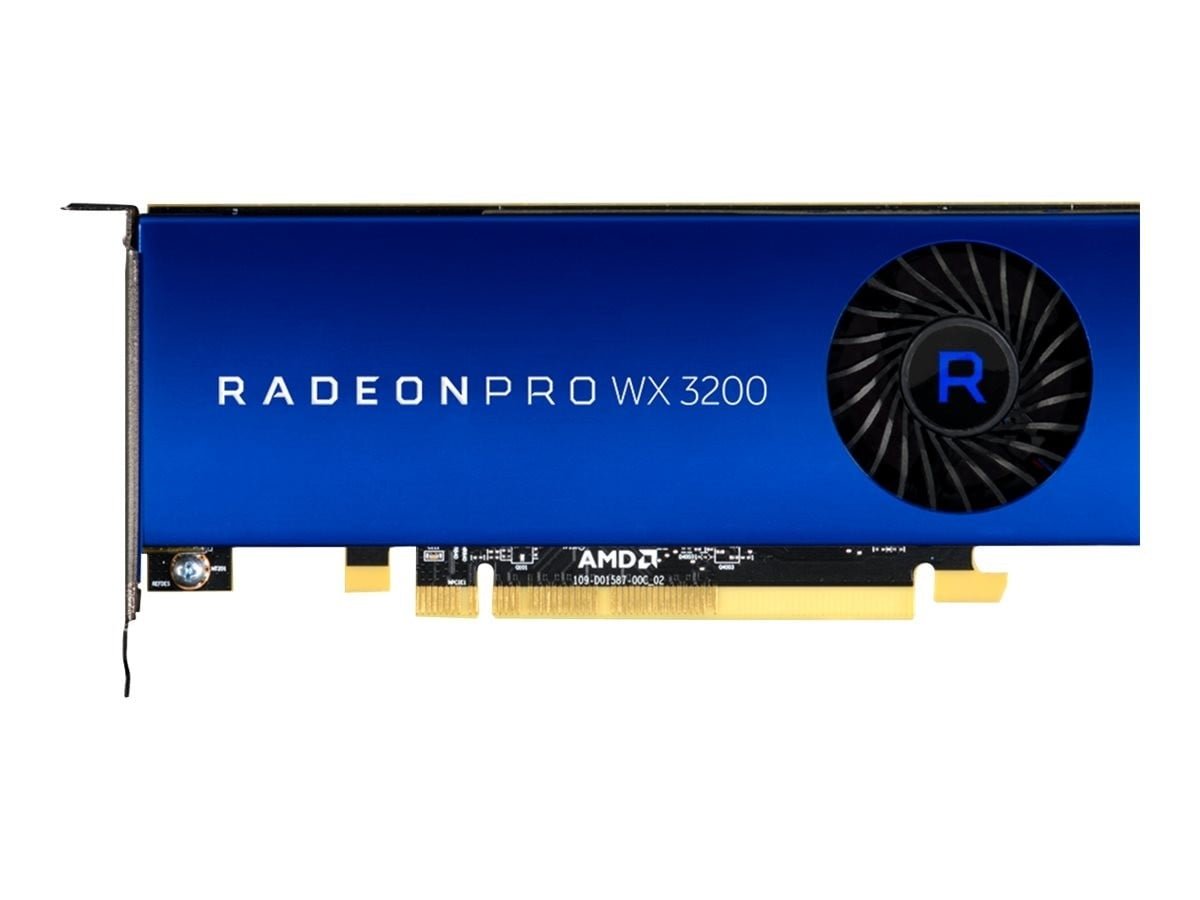 34af978c1946ad5987bc82cb2aa3cf926b2f6ac4_1678258__normalized_image1.jpg Graphic card AMD Radeon Pro WX 3200 4GB GDDR5, 4x Mini-DisplayPort, 50W, PCI Gen3 x16 (100-506115) - Image 1
