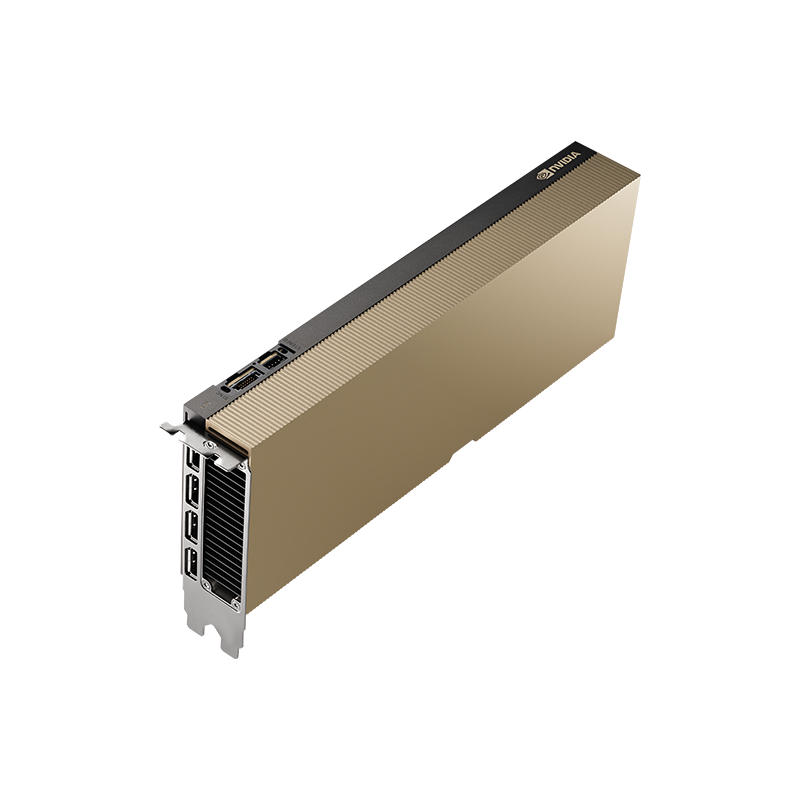 nvidia-l40s-3qtr-top-left-ports PNY NVIDIA L40S 48GB TCSL40SPCIE-PB - Image 1