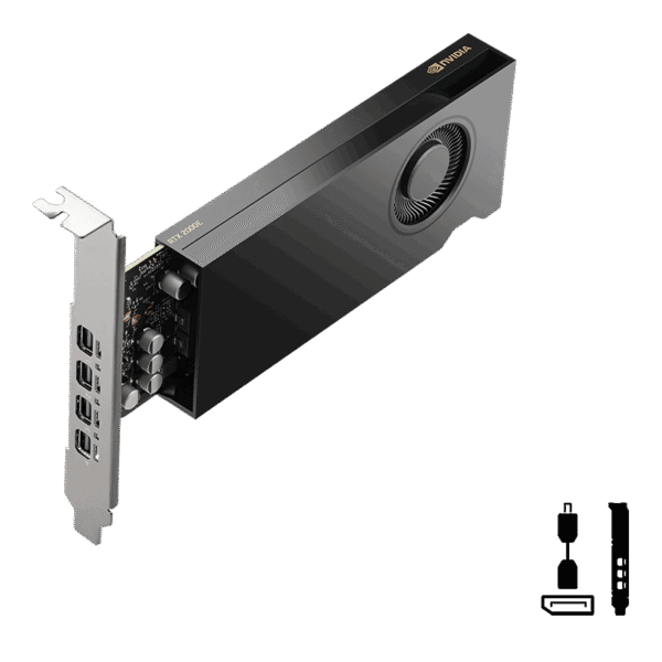 PNY NVIDIA RTX 2000E Ada Generaton LowProfile OEM Version VCNRTX2000EADA-SB