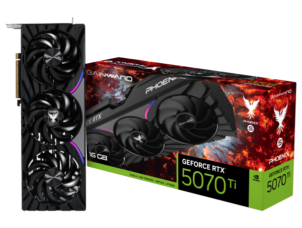 Karta VGA Gainward GeForce RTX 5070 Ti Phoenix-S 16GB GDDR7 256bit HDMI+3xDP PCIe5.0