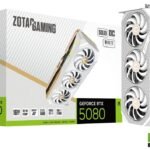 Zotac GeForce RTX 5080 Solid OC 16GB GDDR7 DLSS4 WHITE