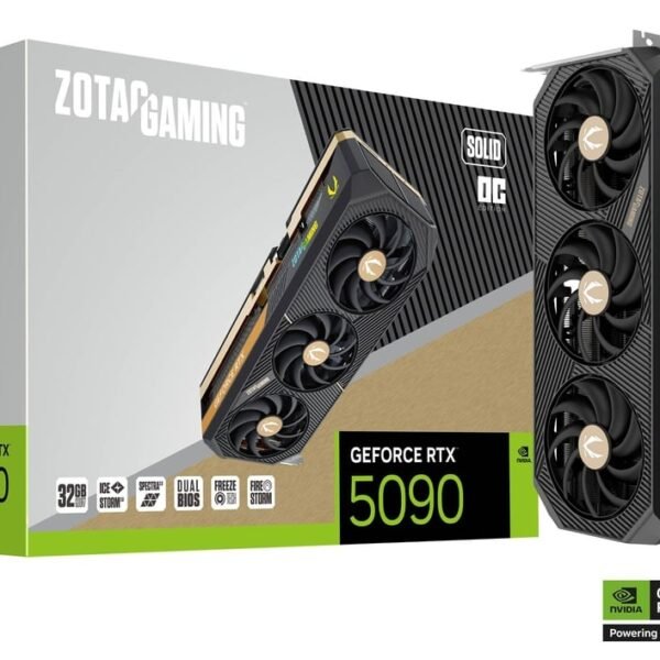 Zotac GeForce RTX 5090 Solid OC 32GB GDDR7 DLSS4