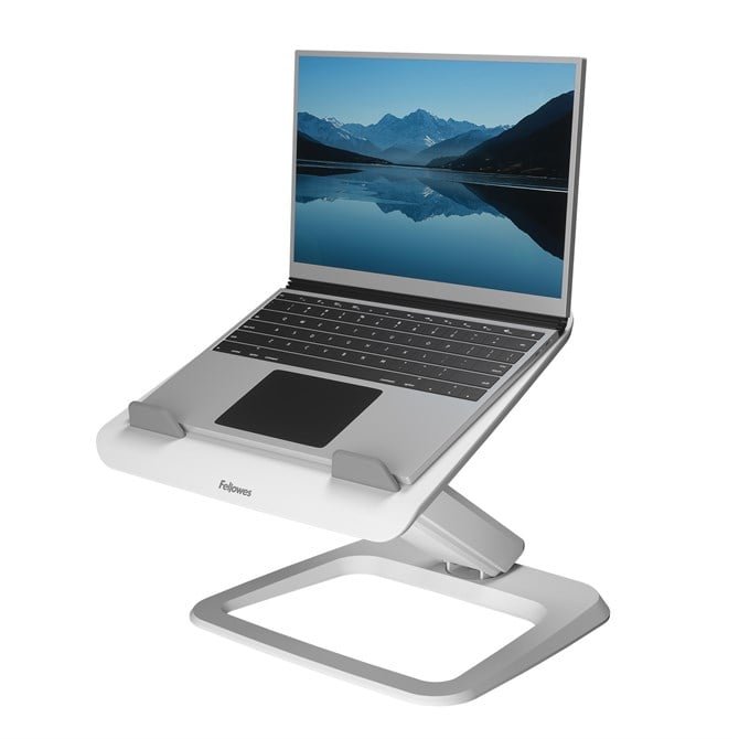 100016995-1 Hana Lt Laptop Stand - White - Image 1