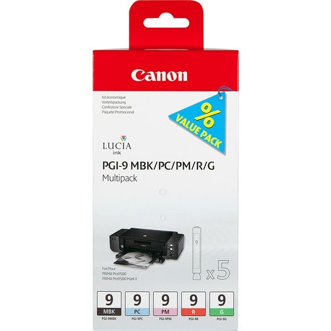 1033B013-1 PGI-9 MBK PC PM R G MULTI PACK - Image 1