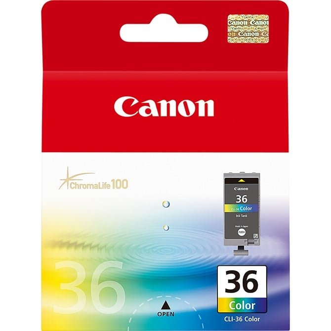 1511B001-1 CLI-36 COLOUR INK CARTRIDGE - Image 1