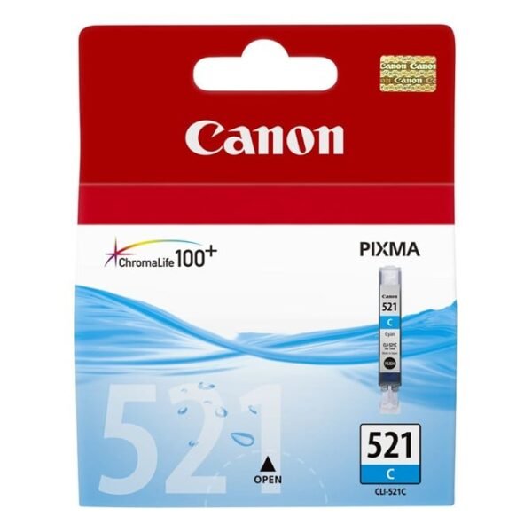 Canon Cli-521 Cyan Ink 2934B001