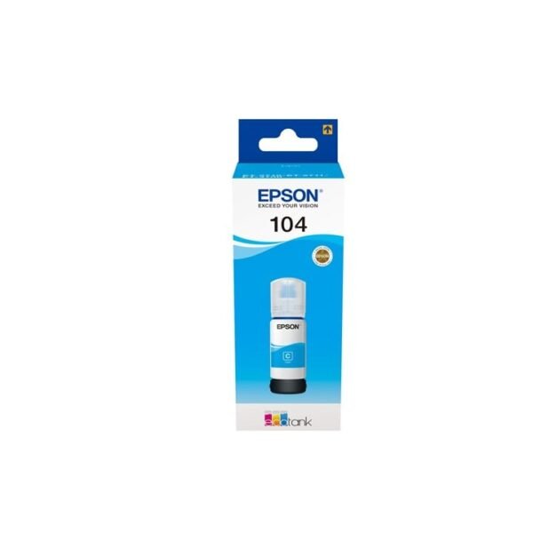 104 Ecotank Cyan Ink Bottle