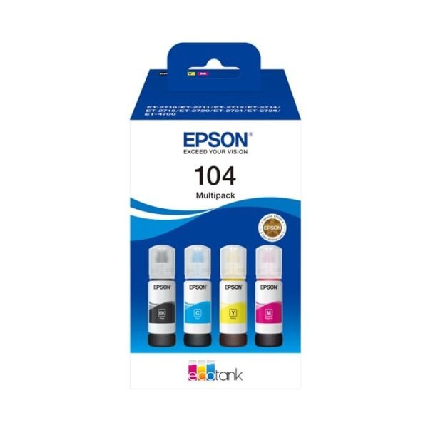 104 Ecotank 4Colour Multipack