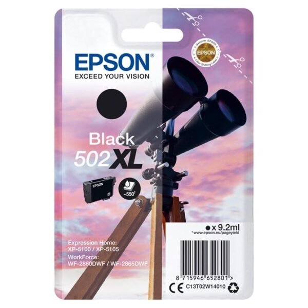 Single Black 502Xl Ink