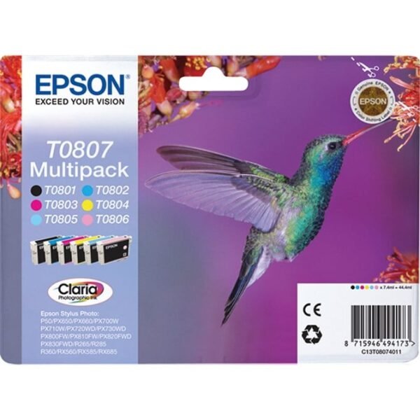 T080 Stylus Photo Colour Multipack