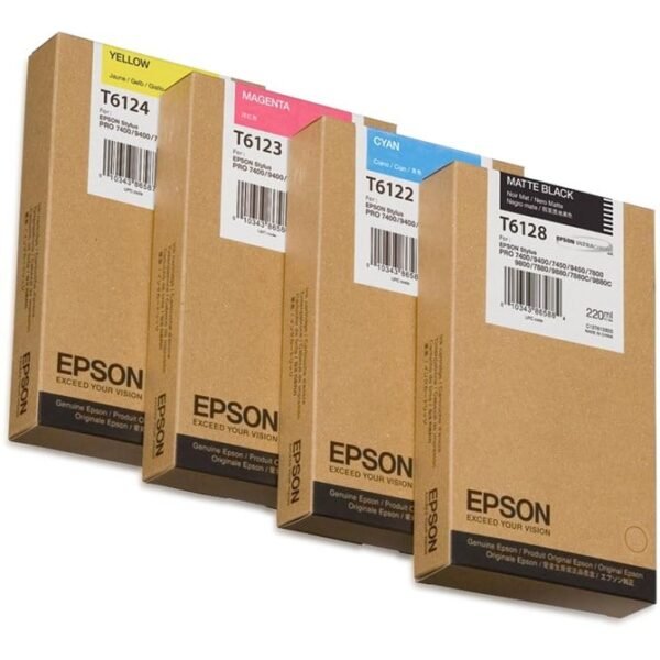 T6128 Matte Black Ink Cart - 220Ml