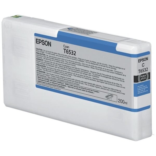 T6532 Cyan Ink Cartridge - 200Ml