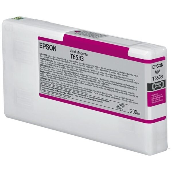 T6533 Vivid Magenta Ink Cart - 200Ml