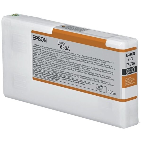 T653A Orange Ink Cartridge - 200Ml