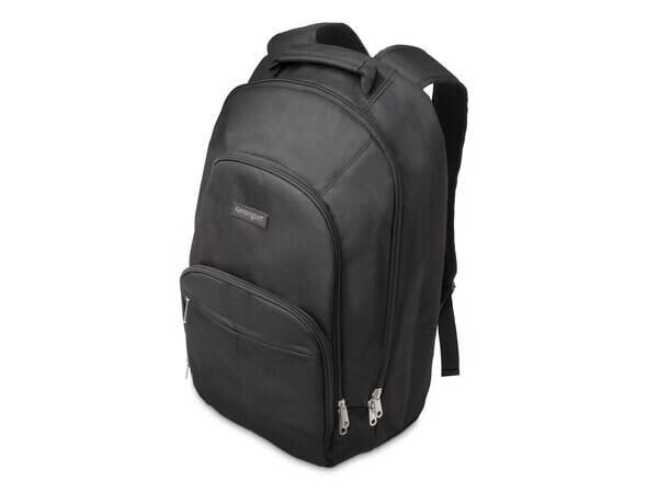 Kensington Simply Portable 15.6'' Laptop Backpack - Black, Backpack, 39.6 Cm (15.6"), 710 G