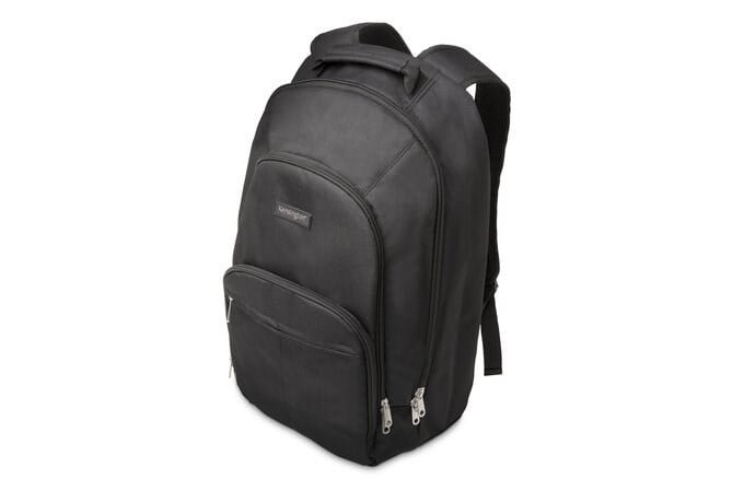 K63207EU-1 Kensington Simply Portable 15.6'' Laptop Backpack - Black, Backpack, 39.6 Cm (15.6"), 710 G - Image 1