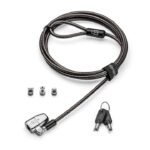 Clicksafe 3-In-1 Keyed Laptop Lock
