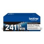 TN241 BLACK TONER TWIN PACK