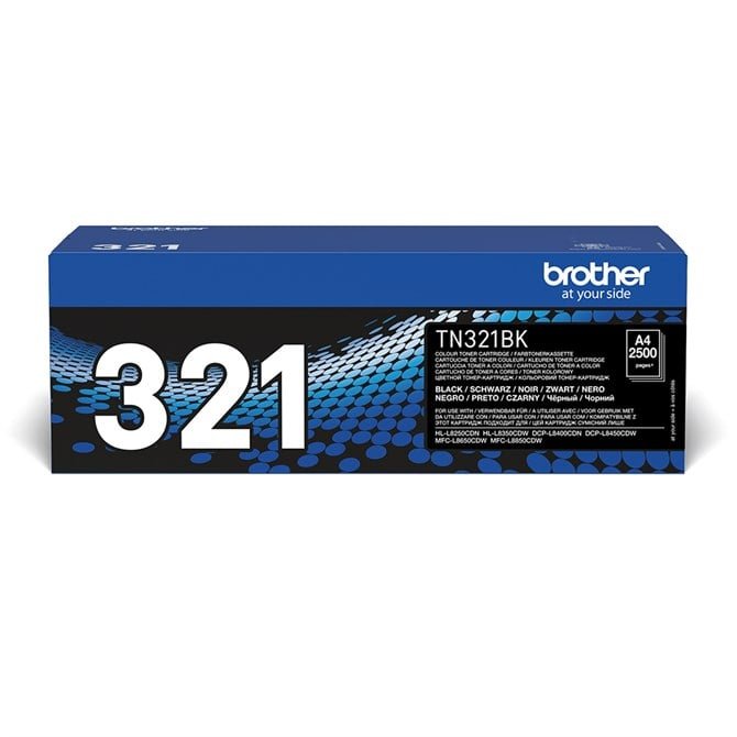 TN321BK-1 Brother Tn321Bk Black Toner - Image 1