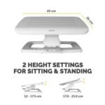 Hana Lt Foot Rest - White - Image 3