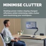 Power Desk Type G - Black