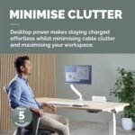 Power Desk 2 Type G - White