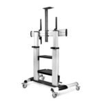Rolling Tv Cart Portable Mount