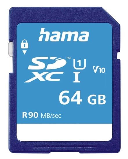 124136-1 SDHC 64GB C10 UHS-I 90MBS - Image 1