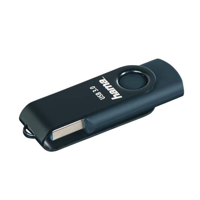 182466-1 Rotate Usb Stick Usb 3.0 256Gb Blue - Image 1