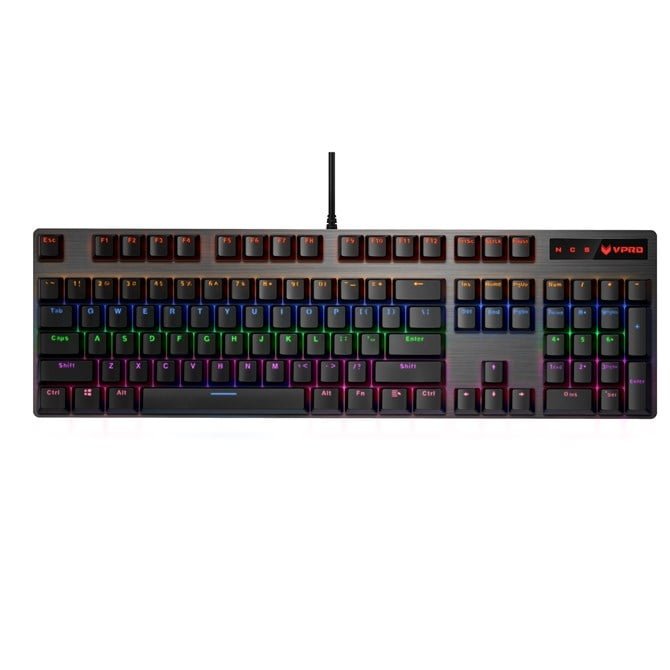 192603-1 Rapoo V500Pro Gaming Blacklit Kb Mec - Image 1
