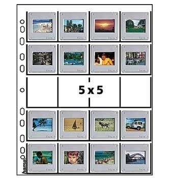 2004-1 Slide Sleeves 20 Frames 5X5 25Pcs - Image 1