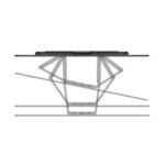 Fullmotion Slim Tv Wall Brack 229Cm