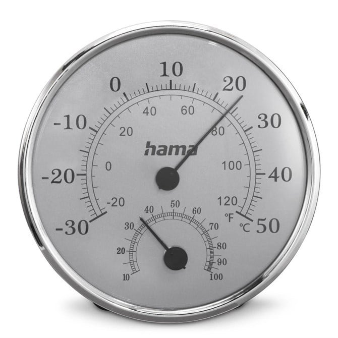 222236-1 Saipan Thermometer Hygrometer Sil - Image 1