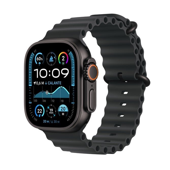3N457ZA-1 Watch Ultra2 49 Bk Ti Bk Ob Demo - Image 1