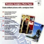 Premium Semi-Gloss Photo Pap A3 20Sh