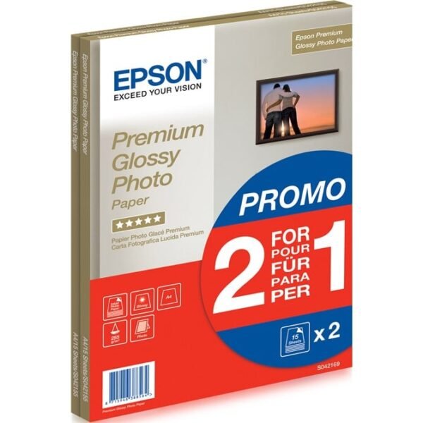 Premium Glossy Photo A4 15 Bogof