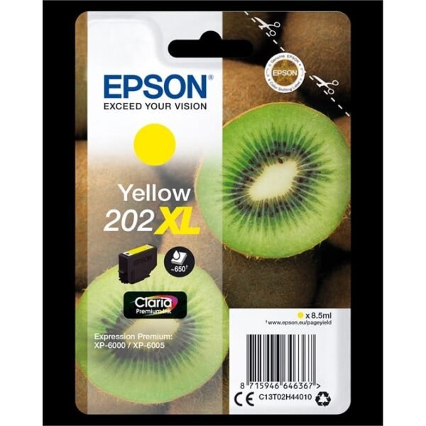 Yellow 202Xl Claria Premium Ink