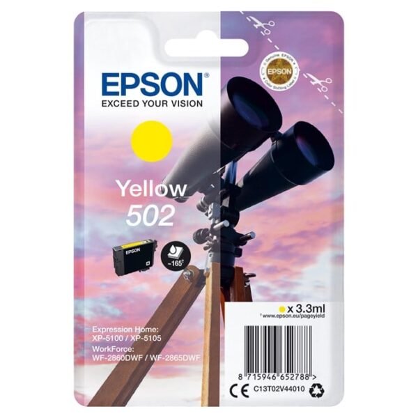 Single Yellow 502 Ink