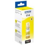 114 Ecotank Yellow Ink Bottle - Image 2