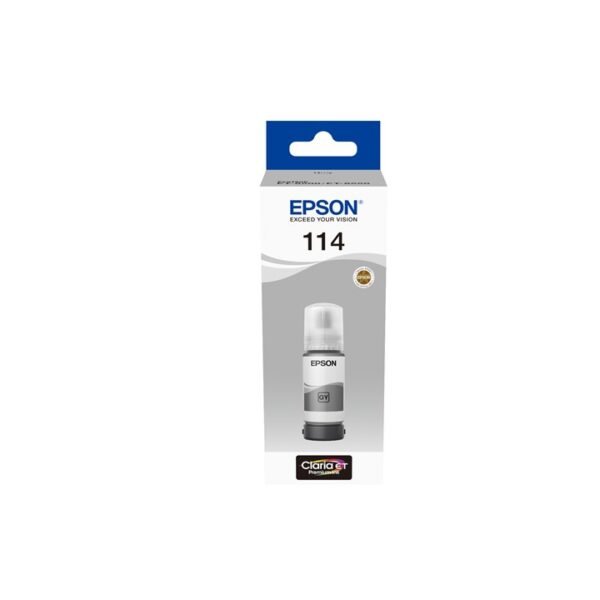 114 Ecotank Grey Ink Bottle
